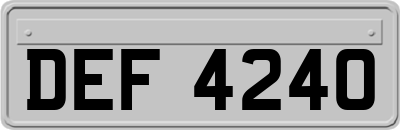 DEF4240