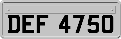 DEF4750