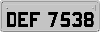 DEF7538