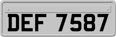 DEF7587