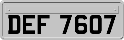 DEF7607