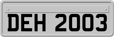 DEH2003