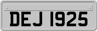DEJ1925