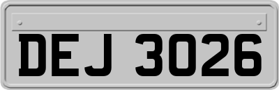 DEJ3026