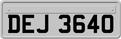 DEJ3640