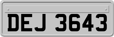 DEJ3643