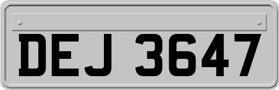 DEJ3647