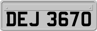 DEJ3670