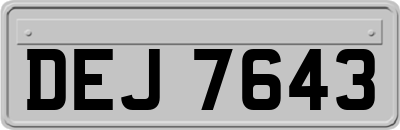 DEJ7643