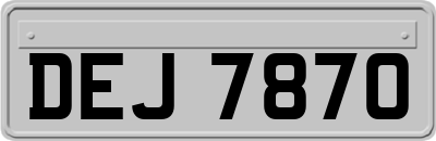 DEJ7870
