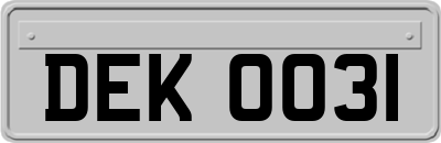 DEK0031