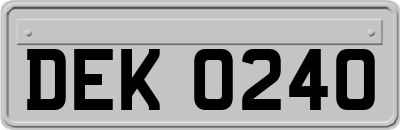DEK0240