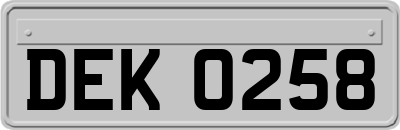 DEK0258