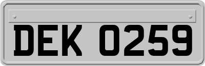 DEK0259