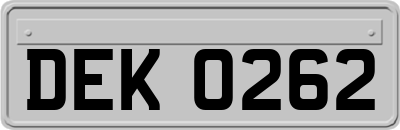 DEK0262