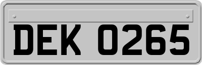 DEK0265