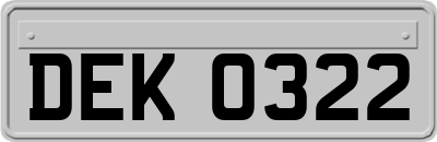 DEK0322