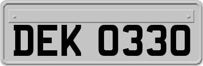 DEK0330