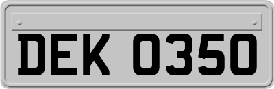 DEK0350