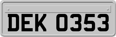 DEK0353
