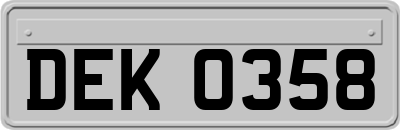 DEK0358