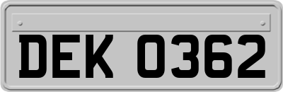 DEK0362
