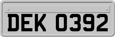 DEK0392