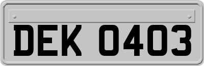 DEK0403