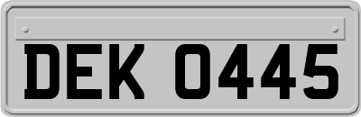 DEK0445