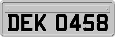 DEK0458