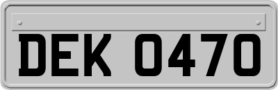 DEK0470