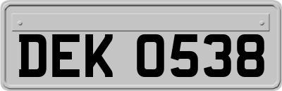 DEK0538