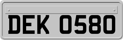 DEK0580