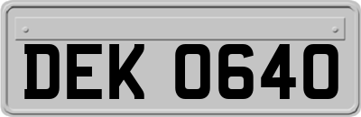 DEK0640