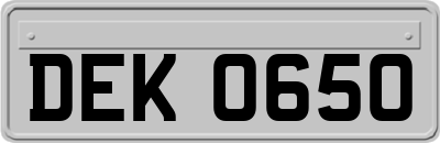 DEK0650