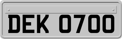 DEK0700