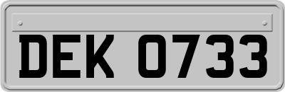 DEK0733