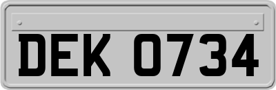 DEK0734