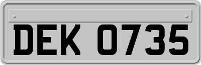 DEK0735