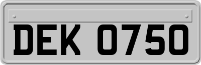 DEK0750