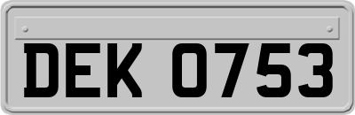 DEK0753