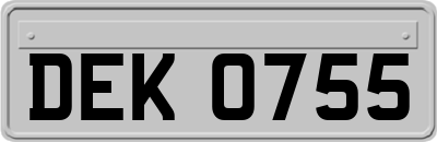 DEK0755