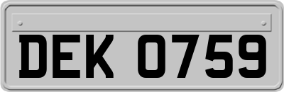 DEK0759