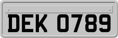 DEK0789