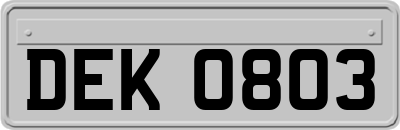 DEK0803