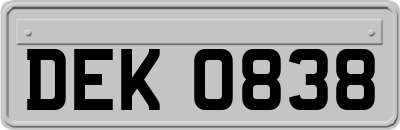 DEK0838