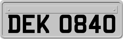 DEK0840
