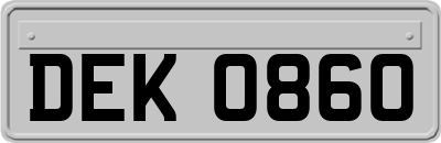 DEK0860