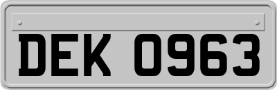 DEK0963
