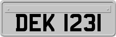DEK1231